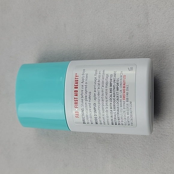 NWT FAB First Aid Beauty bronze & glow drops w/ niacinamide 1 fl oz - Picture 3 of 5